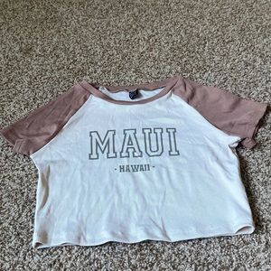 Shein - MAUI crop-top, Size L